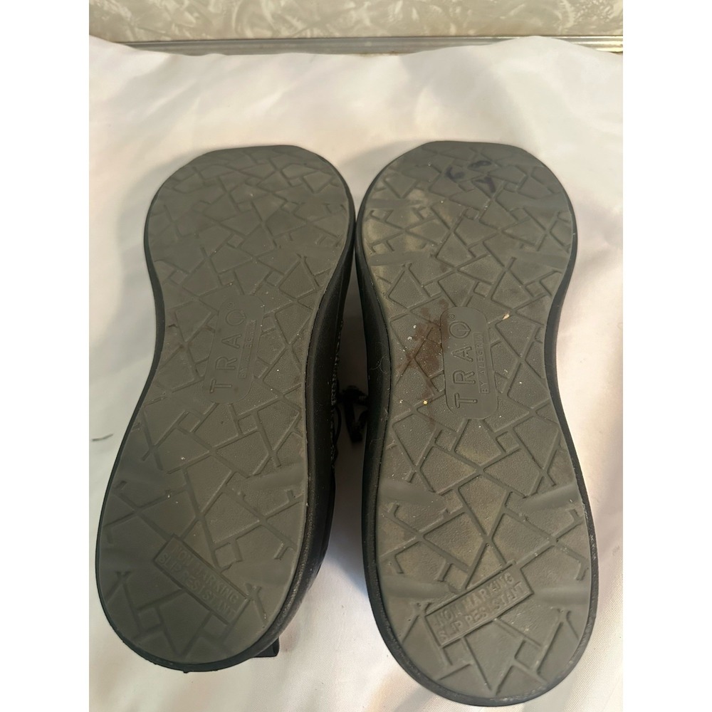 TRAQ ALEGRIA Shoes Womens 10-10.5 Heather Grey Black Mesh Walking Comfort - Picture 10 of 10
